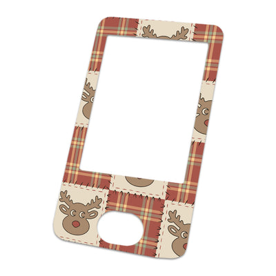 Rustic Reindeer Dexcom G6 Touchscreen Receiver Sticker - Pump Peelz