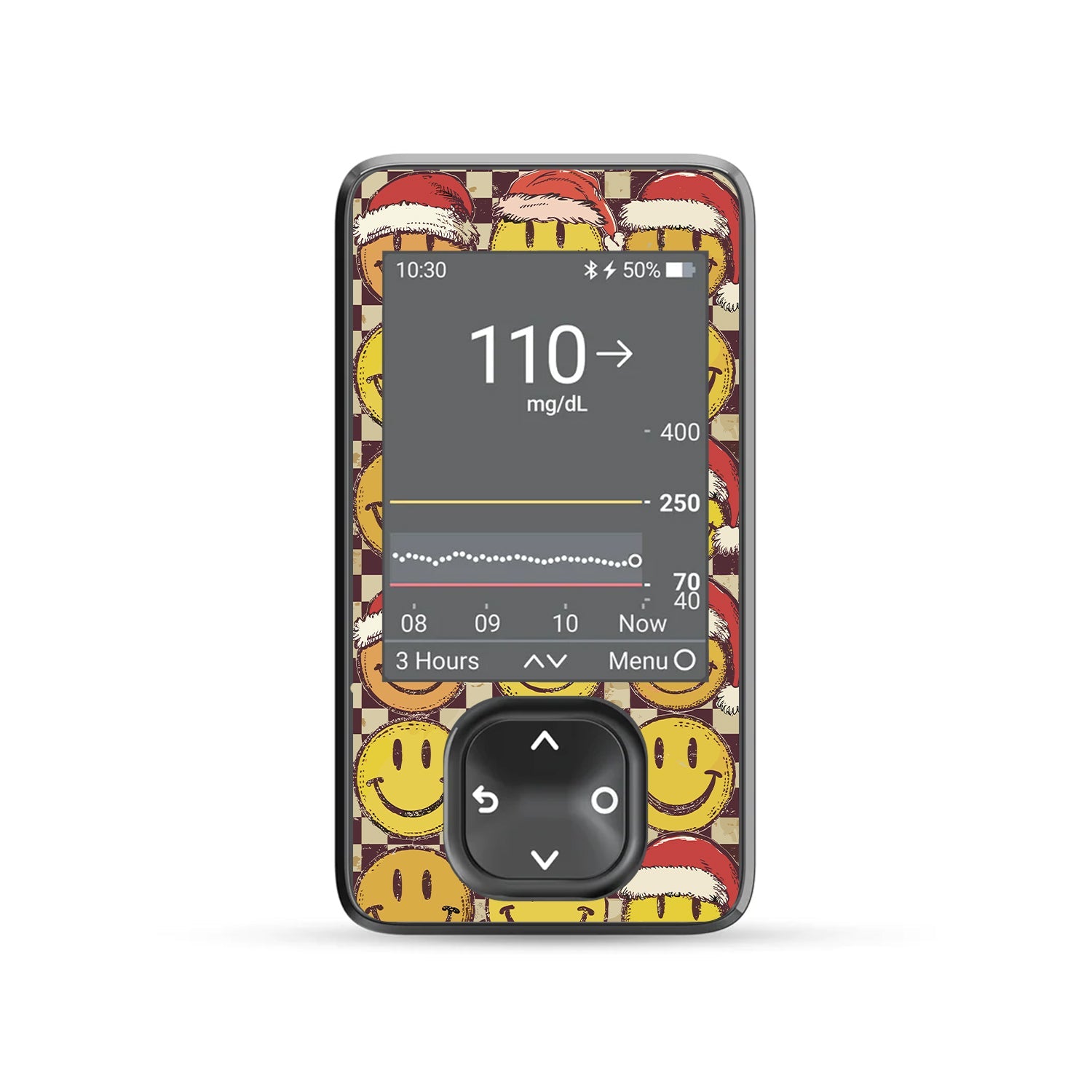 Merry Mischief Dexcom G7 and G6 Touchscreen Receiver Sticker - Pump Peelz