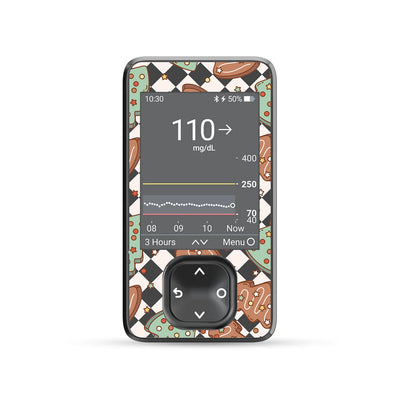 Sweet Tree Treats Dexcom G7 and G6 Touchscreen Receiver Sticker - Pump Peelz