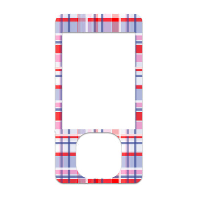 Party Plaid Dexcom G7 and G6 Touchscreen Receiver Sticker - Pump Peelz