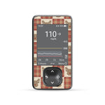 Rustic Reindeer Dexcom G7 and G6 Touchscreen Receiver Sticker - Pump Peelz