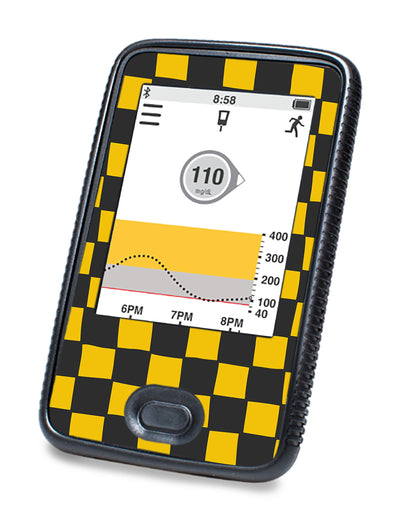 Charlie Check Dexcom G6 Touchscreen Receiver Sticker - Pump Peelz
