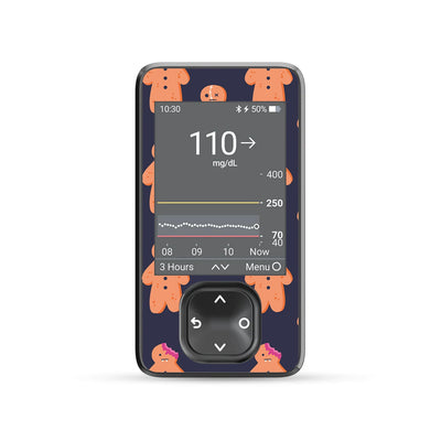Zombie Cookies Dexcom G7 Touchscreen Receiver Sticker - Pump Peelz