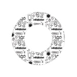 Diabetes Awareness Doodles FreeStyle Libre 2 Patch Tape - Pump Peelz