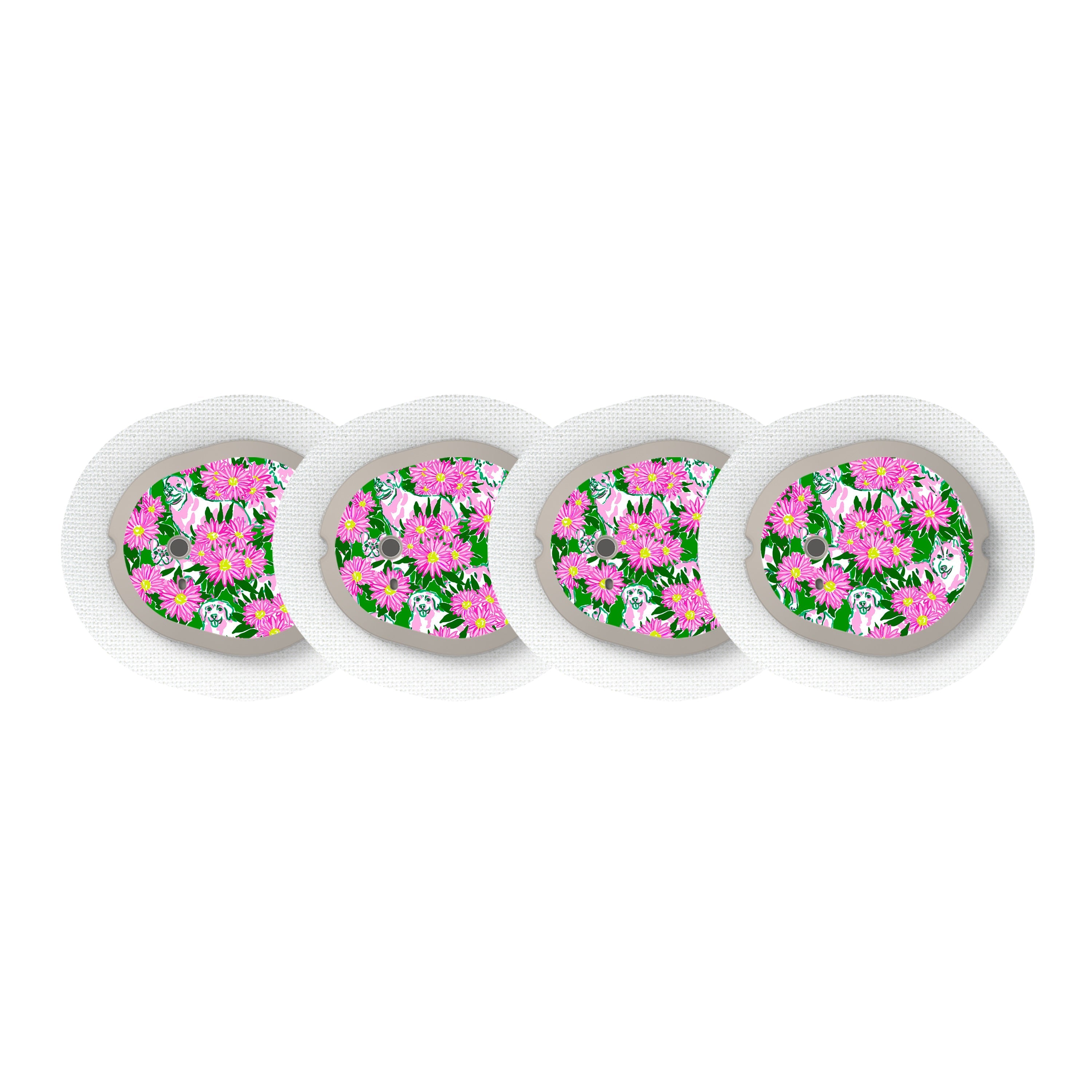 Dogs and Daisies Designed for the DEXCOM G7 and Stelo Transmitter