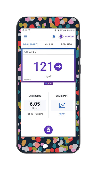 Dots Sticker for Omnipod® 5 Controller – Pump Peelz