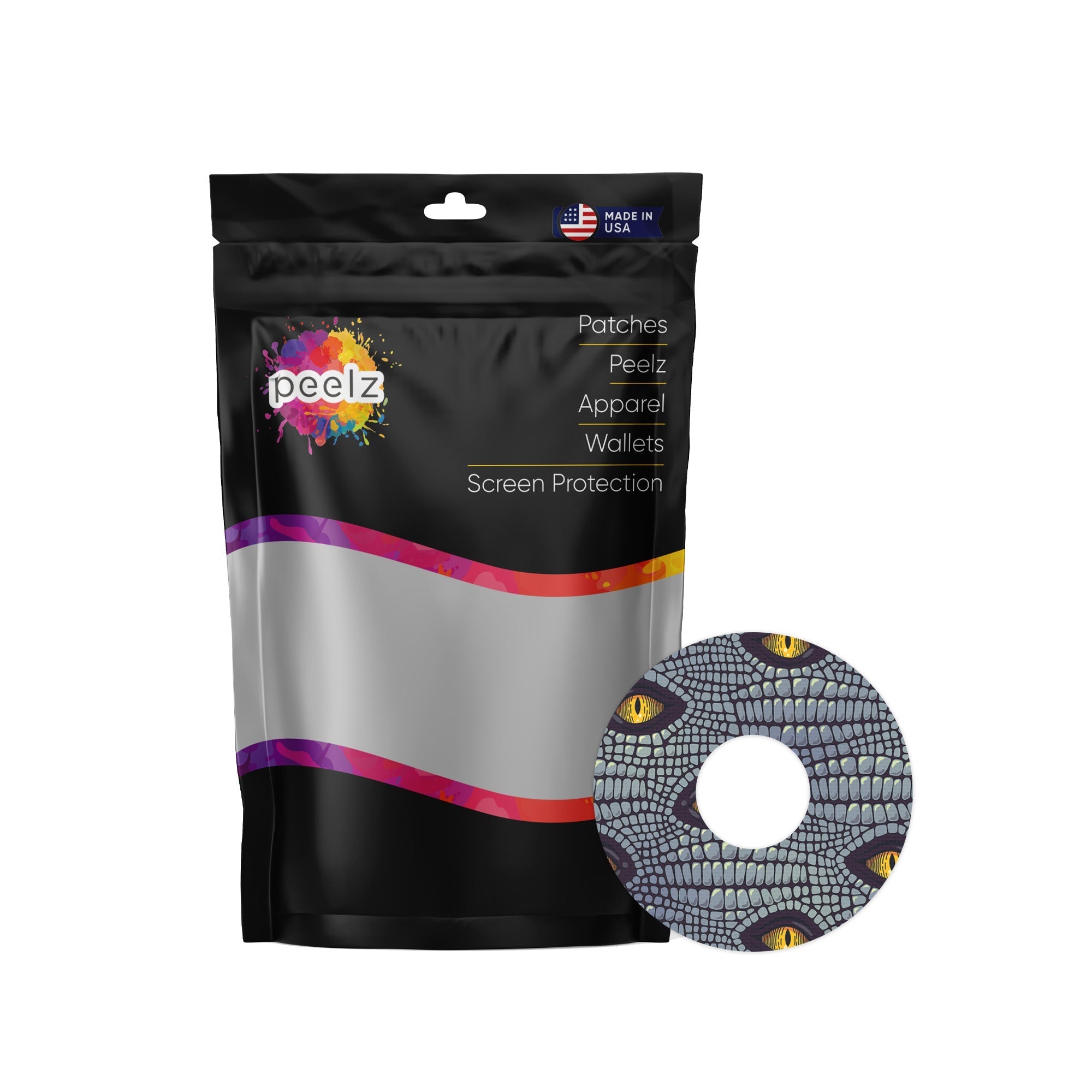Dragon Sticker Patch Tape Designed for the FreeStyle Libre 3 Plus & Lingo