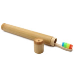 Genkent Bamboo Toothbrush Set with Charcoal