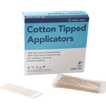 Cotton Tip Applicator, 3" and 6" 1,500pcs Per Box