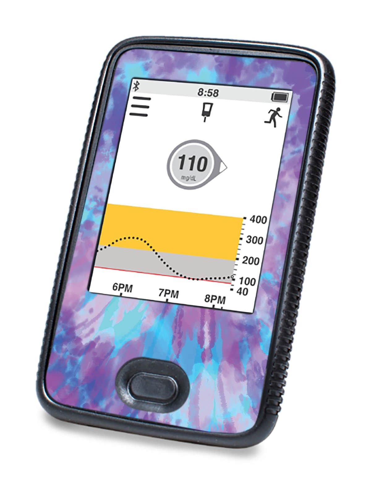 Endless Summer Tie-Dye Designed for DEXCOM G6 Touchscreen Receiver