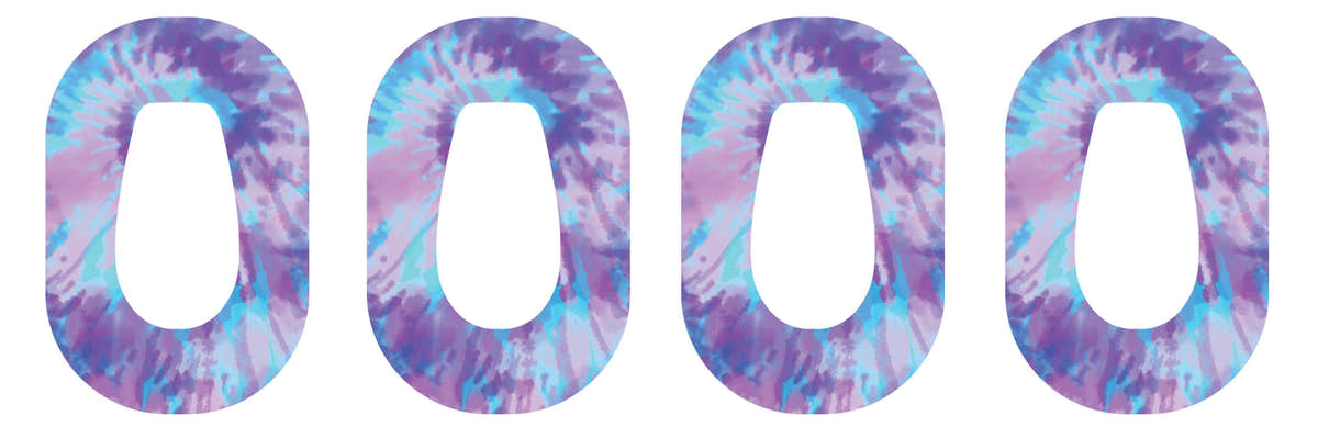 Endless Summer Tie-Dye Dexcom G6 Patch Tape - Pump Peelz