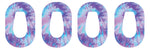 Endless Summer Tie-Dye Dexcom G6 Patch Tape - Pump Peelz