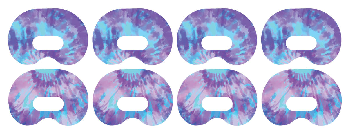 Endless Summer Tie-Dye Medtronic Guardian Connect Patch Tape - Pump Peelz