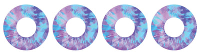 Endless Summer Tie-Dye Patch  Tape Designed for the FreeStyle Libre 2