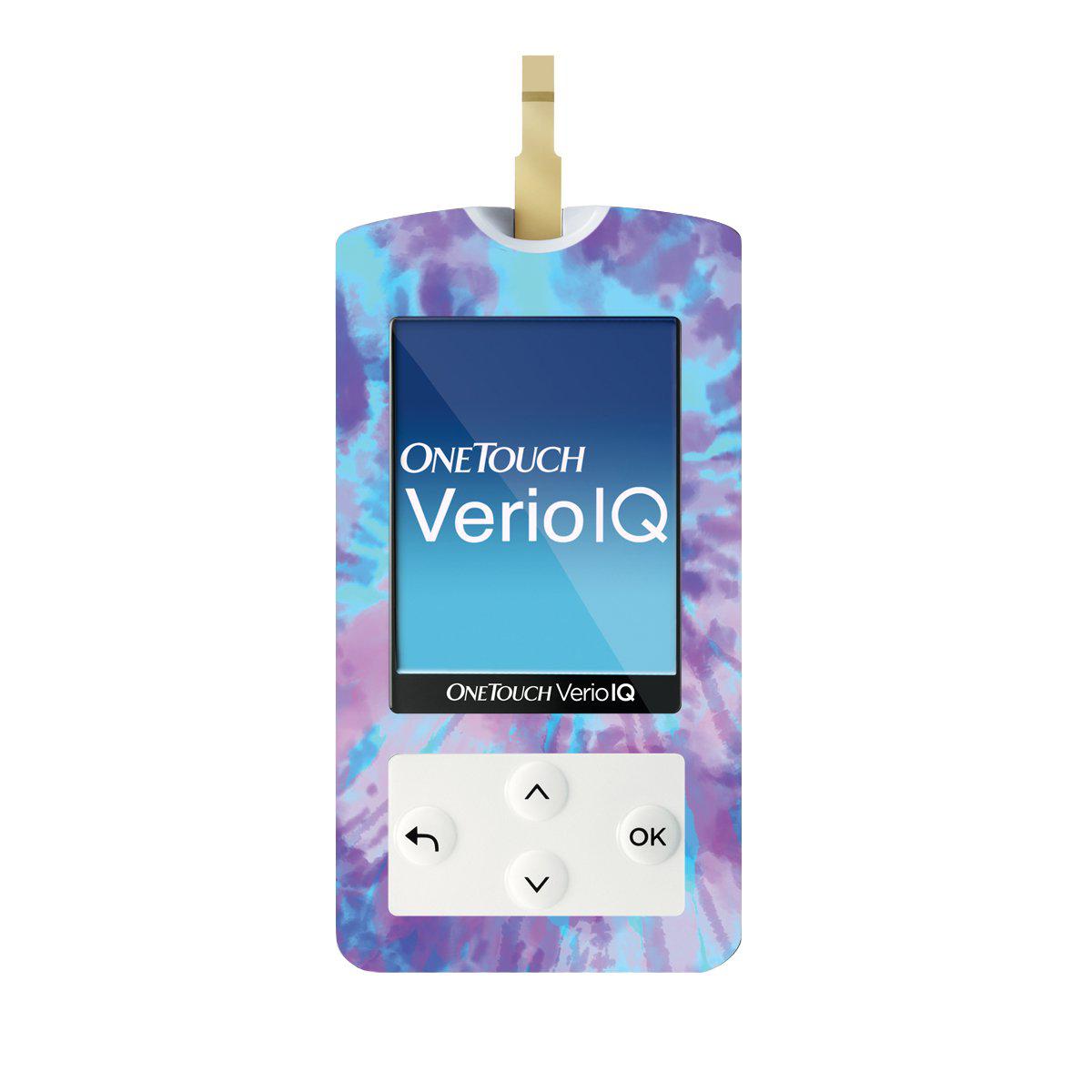 Endless Summer Tie-Dye for OneTouch Verio IQ Glucometer