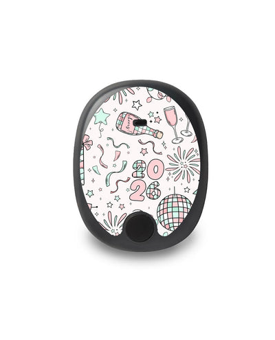 Cheers to '26 Eversense Smart Transmitter Sticker - Pump Peelz