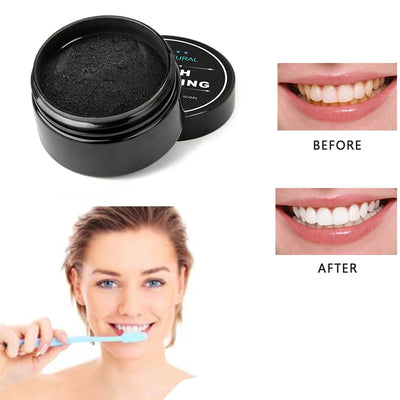 1 PCS Natural Activated Charcoal Teeth Whitener Powder