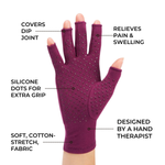 Compression Gloves: Relief From Arthritis - Extra Grip
