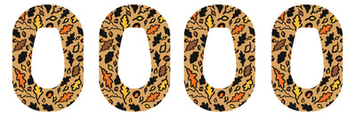 Falling Leaves Dexcom G6 Patch Tape - Pump Peelz