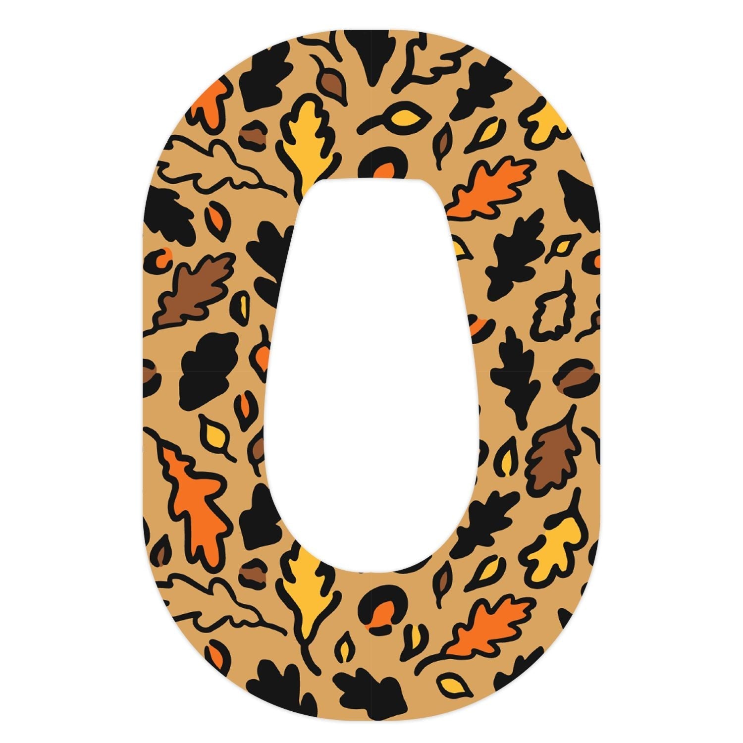 Falling Leaves Dexcom G6 Patch Tape - Pump Peelz