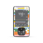 Floral Swirls DEXCOM G7 and Stelo and G6 Touchscreen Receiver Sticker