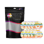 Floral Swirls Medtronic Guardian Connect Patch Tape - Pump Peelz