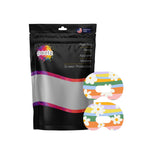 Floral Swirls Medtronic Guardian Connect Patch Tape - Pump Peelz