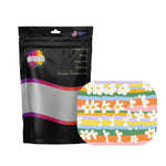 Floral Swirls Patch  Tape Designed for the DEXCOM G6