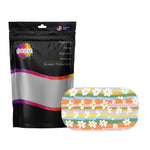 Floral Swirls Dexcom G7 and Stelo Patch Tape - Pump Peelz