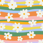 Floral Swirls Sticker Designed for the DEXCOM G7 and Stelo Transmitter