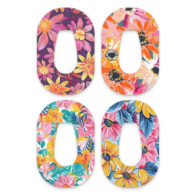 Floral Variety Patch Tape Designed for the Dexcom G6