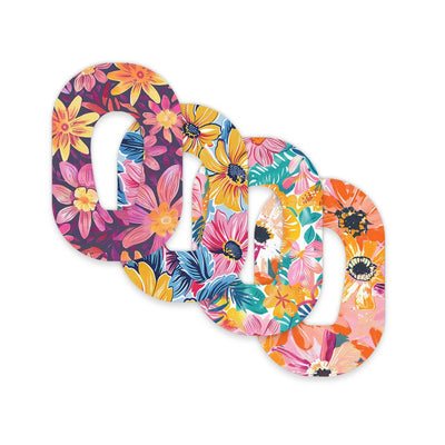 Floral Variety Patch Tape Designed for the Dexcom G6