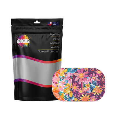 Floral Variety Dexcom G7 and Stelo Patch Tape - Pump Peelz