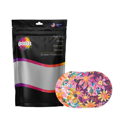Floral Variety FreeStyle Libre 3 Plus & Lingo  Patch Tape - Pump Peelz