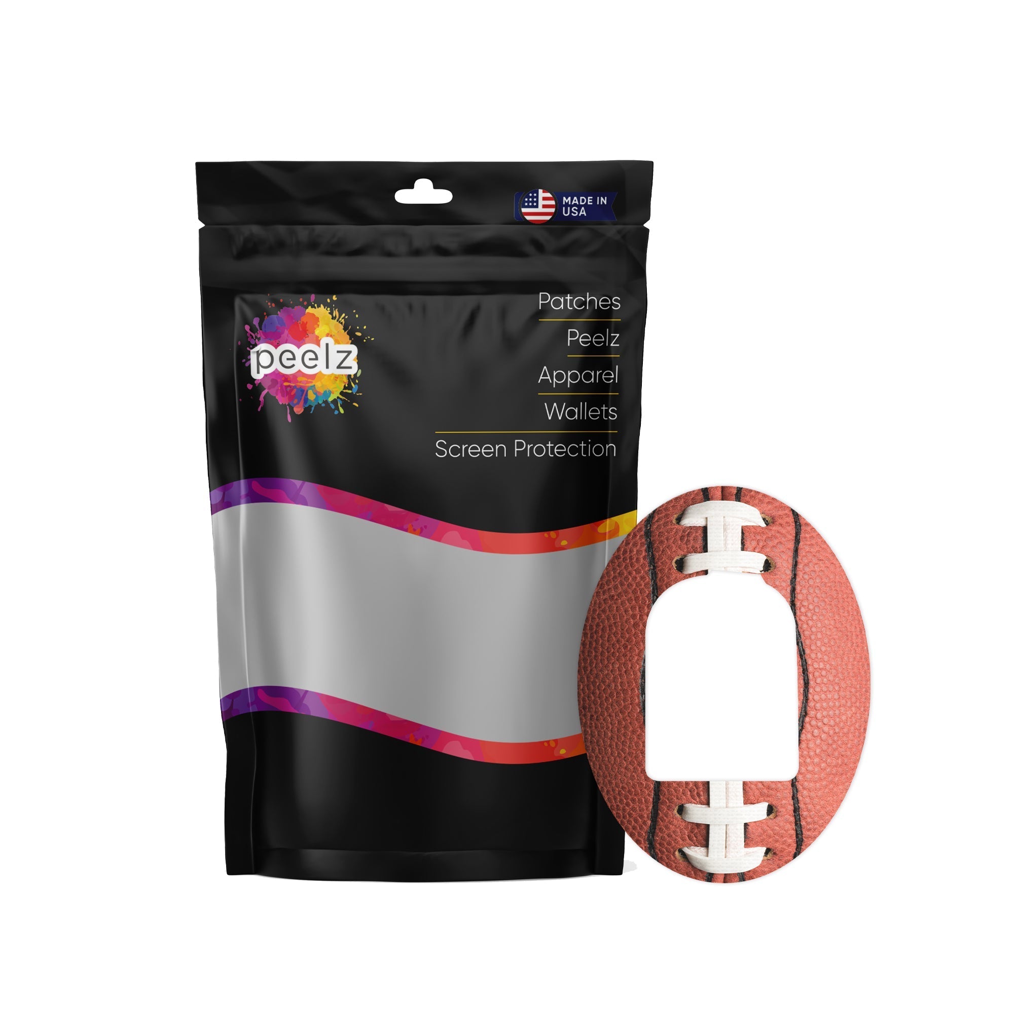 Football Pod Patch Tape - Pump Peelz