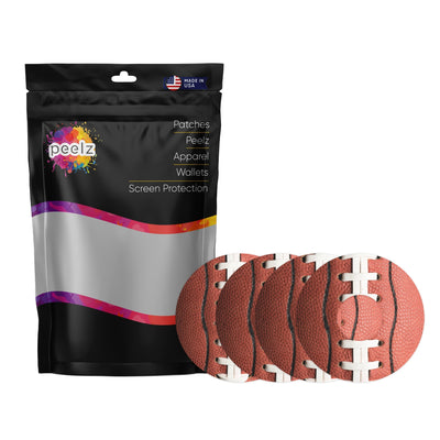 Football Patch Tape Designed for the FreeStyle Libre 3 Plus & Lingo