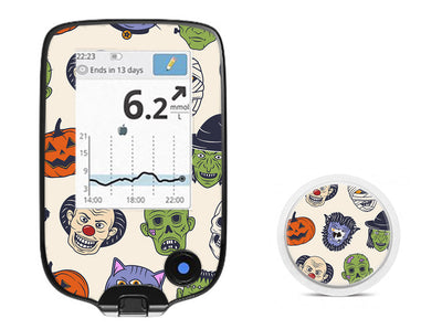 Monster Mash Freestyle Libre 2 Sticker - Pump Peelz