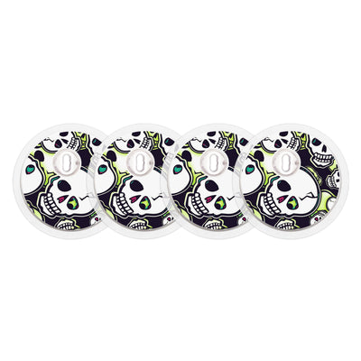 Bone Glow FreeStyle Libre 3 Plus & Lingo  Sensor Sticker - Pump Peelz