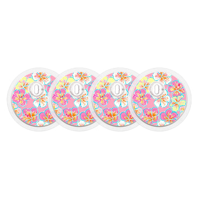 Tropic Crush FreeStyle Libre 3 Plus & Lingo  Sensor Sticker - Pump Peelz