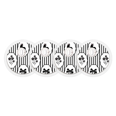 Midnight Cat FreeStyle Libre 3 Plus & Lingo  Sensor Sticker - Pump Peelz