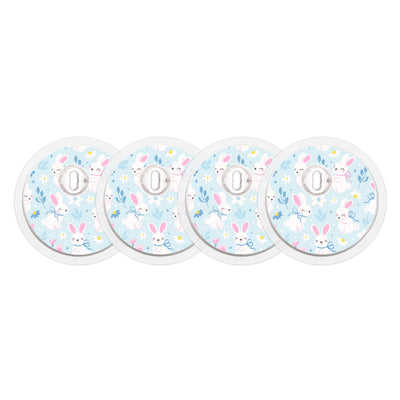 Sweet Bunnies FreeStyle Libre 3 Plus & Lingo  Sensor Sticker - Pump Peelz