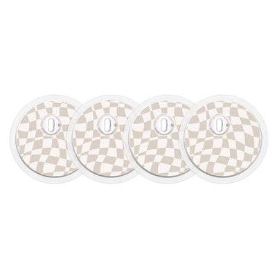 Creamy Check FreeStyle Libre 3 Plus & Lingo  Sensor Sticker - Pump Peelz