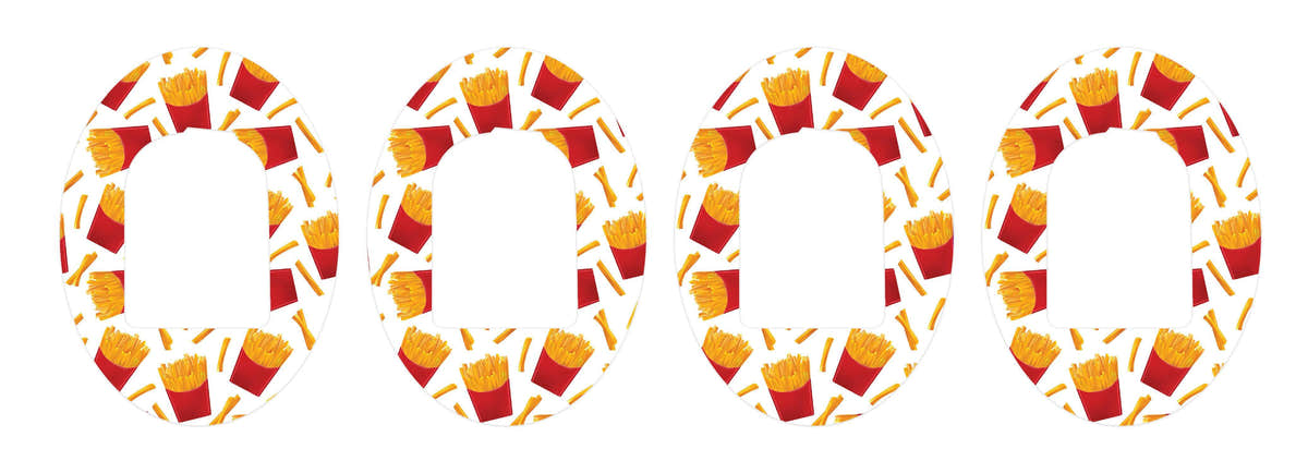 French Fries Pod Patch Tape - Pump Peelz