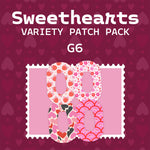 Sweethearts Variety Dexcom G6 Patch Tape - Pump Peelz