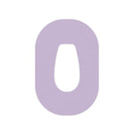 Solid Color Lavender Dexcom G6 Patch Tape - Pump Peelz