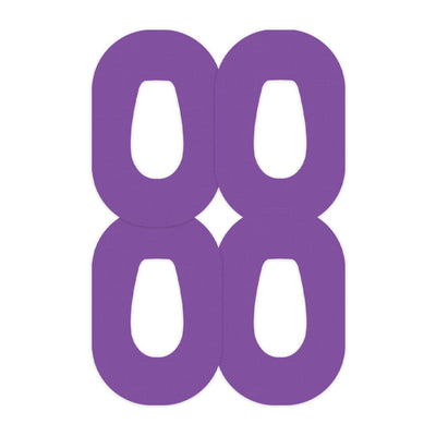 Solid Color Purple Dexcom G6 Patch Tape - Pump Peelz