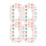 Holly Jolly Ribbon Dexcom G6 Patch Tape - Pump Peelz