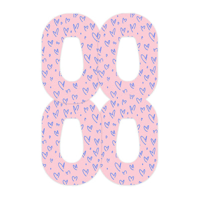 Love Language Dexcom G6 Patch Tape - Pump Peelz