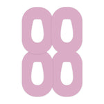 Solid Color Rose Dexcom G6 Patch Tape - Pump Peelz