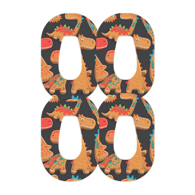 Jurassic Gingerbread Dexcom G6 Patch Tape - Pump Peelz